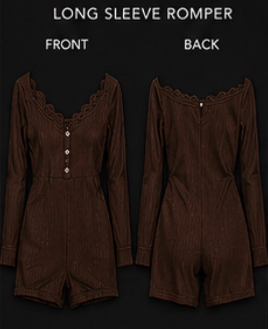 Long Sleeve Romper