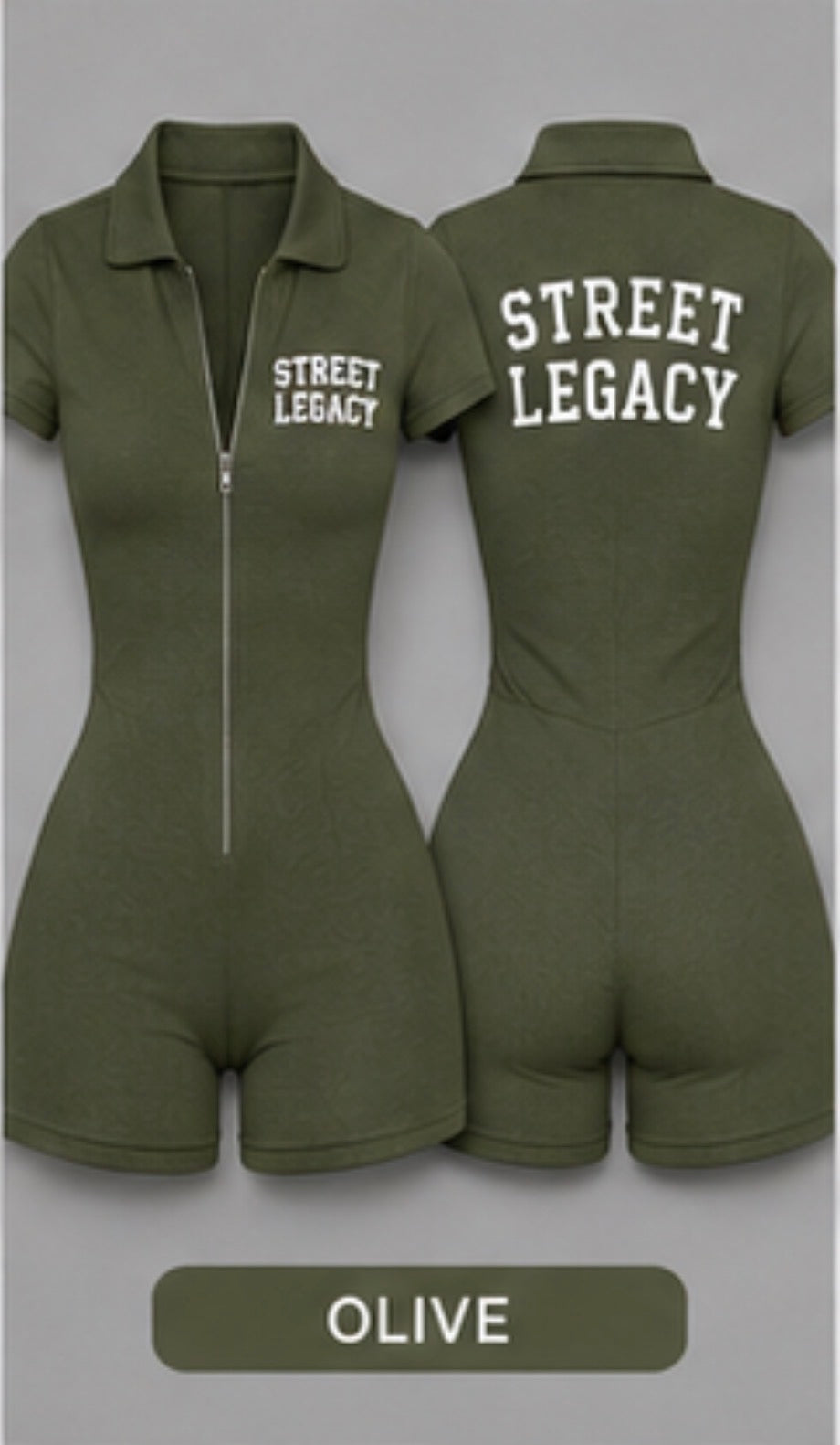 Street Legacy Sculpt Romper Sets