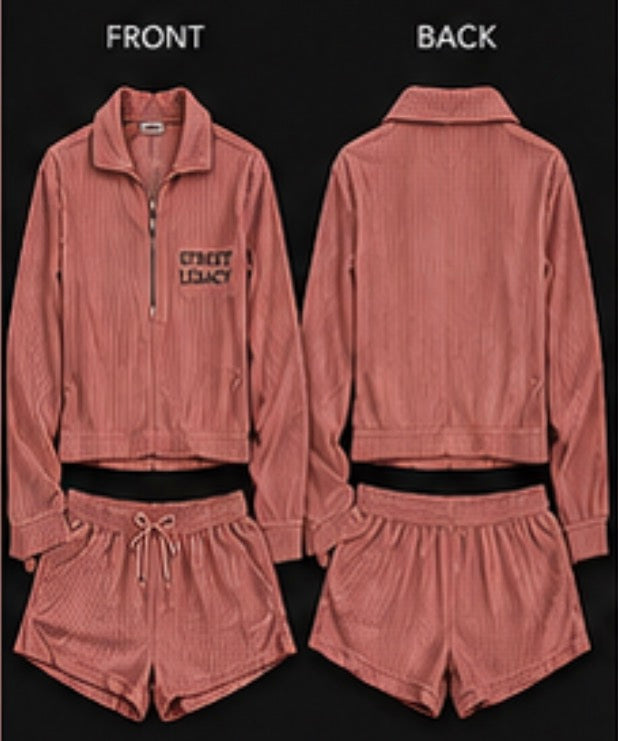 Plush Pajama Set