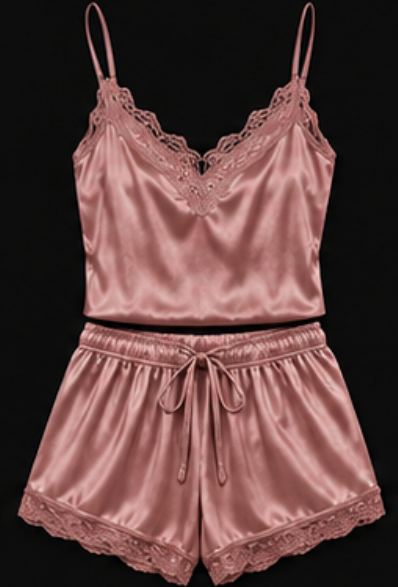 Silk Satin Cami Set