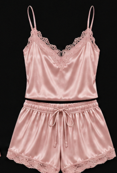Silk Satin Cami Set