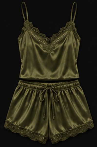 Silk Satin Cami Set