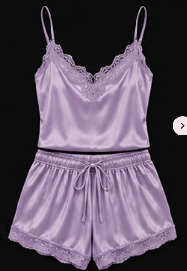 Silk Satin Cami Set